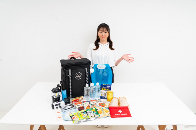楪望アナが防災用品ブランド『JoJoJo』を立ち上げ
