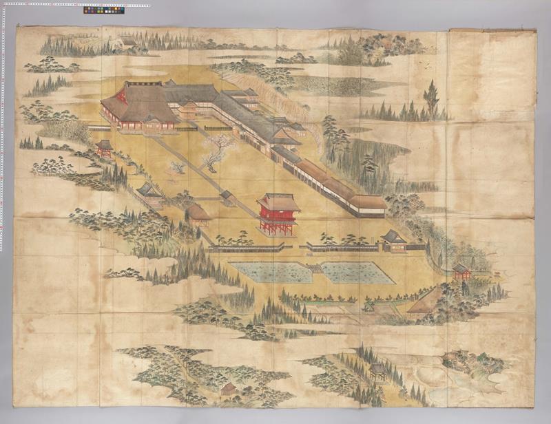 大巌寺境内図（同寺提供）