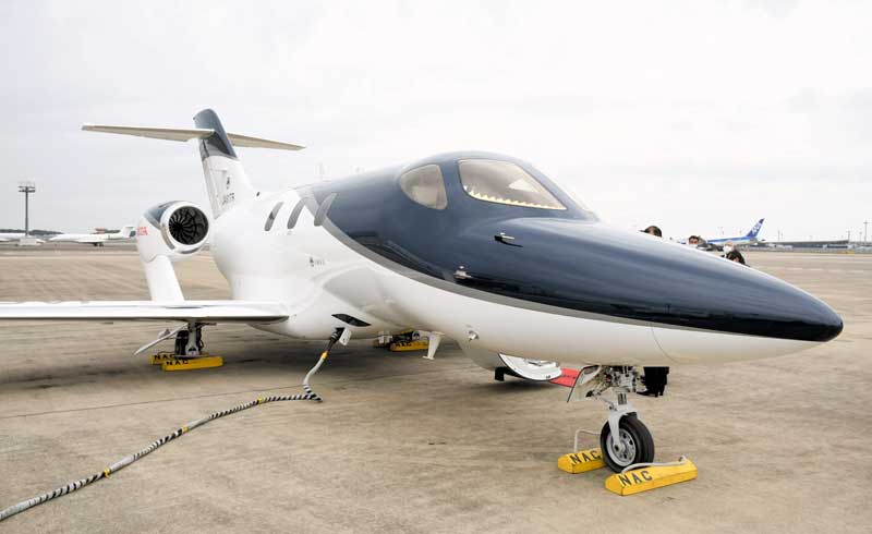 小型ビジネスジェット機「HondaJet」(返礼品として使用される機体そのものではありません)