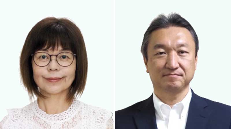（左から届け出順）岡村京子氏、高橋恭市氏