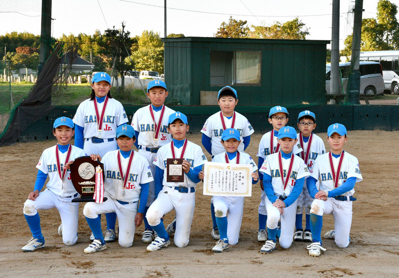 準優勝の波崎ジュニアーズ＝香取市